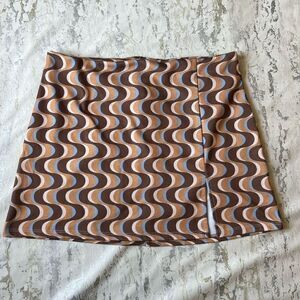 Originality Funky 70s style Mini Skirt